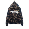 Thrasher Hoodie Custom Bleach Wash Tie Dye Medium Dope Wear