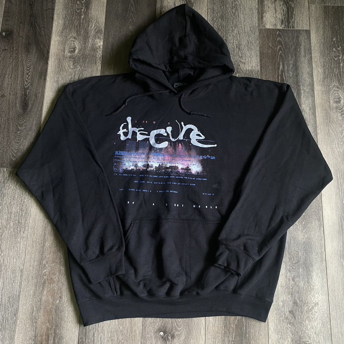 Band Tees The Cure Songs Of A Lost World 2023 Band Tour Logo Hoodie Sweatshirt | FlexRushtees.com