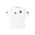 Nasa Unisex White T Shirt