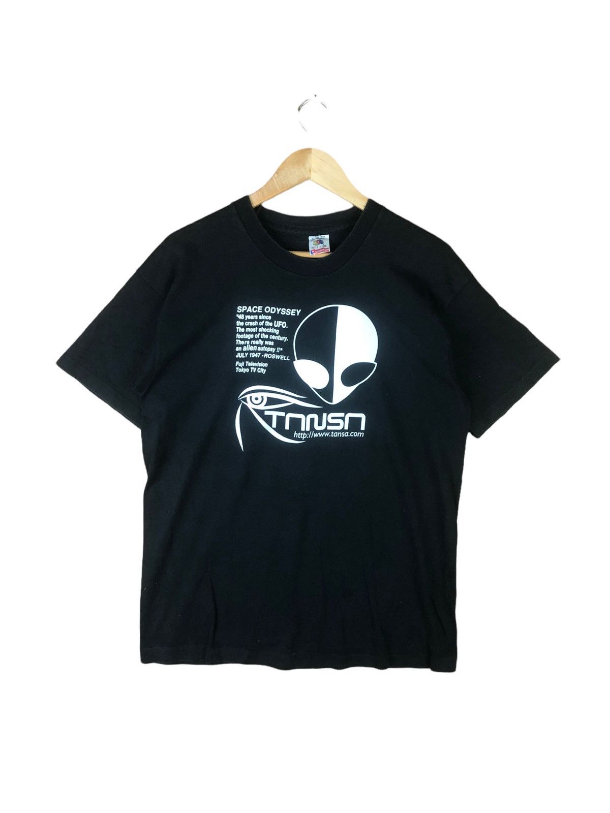 Vintage Fruit Of The Loom Space Odyssey Alien Tshirt