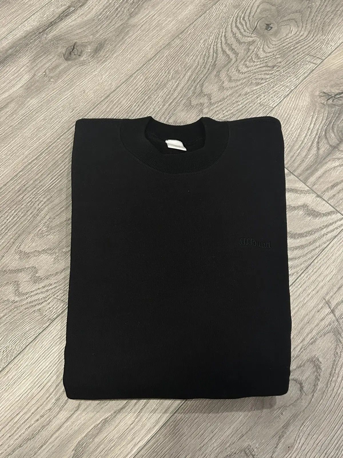 Jjjjound Black Crewneck Sweatshirt T-Shirts, Hoodie | FlexRushtees.com