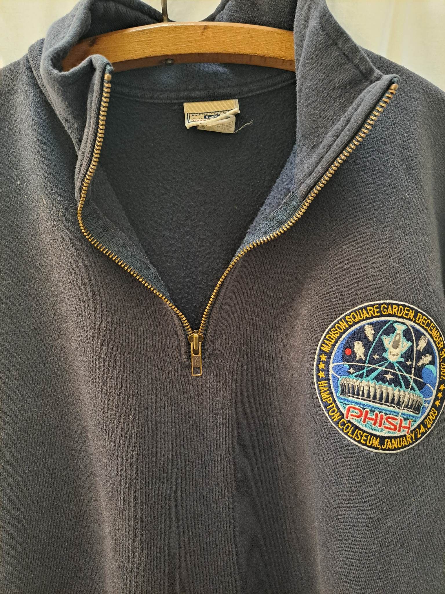 Band Tees Phish Sweatshirt 2002 03 Nye Msg Hampton Hoodie | FlexRushtees.com