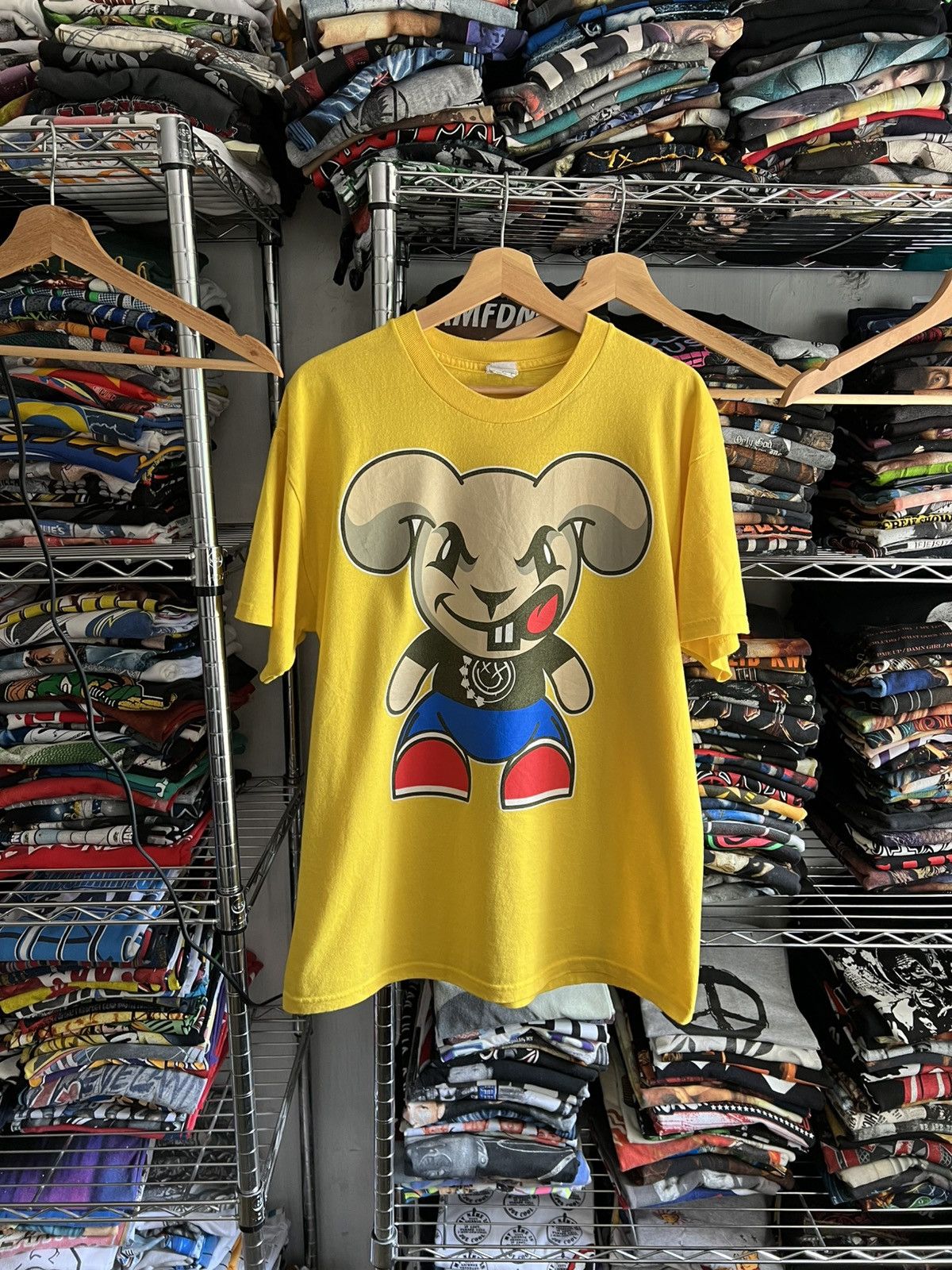 Band Tees 2000s Blink 182 Bunny Rabbit Tee Hoodie, Sweatshirt | FlexRushtees.com