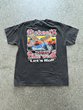 Vintage 2002 Bike Week Graphic Tee Faded Black Hoodie, Sweatshirt | FlexRushtees.com