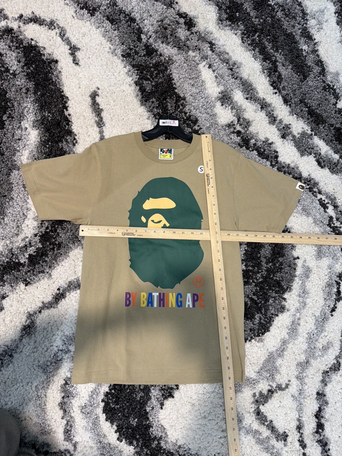 Bape Tee College Letter Size S Brand New Quick Shipping Hoodie, Sweatshirt | FlexRushtees.com