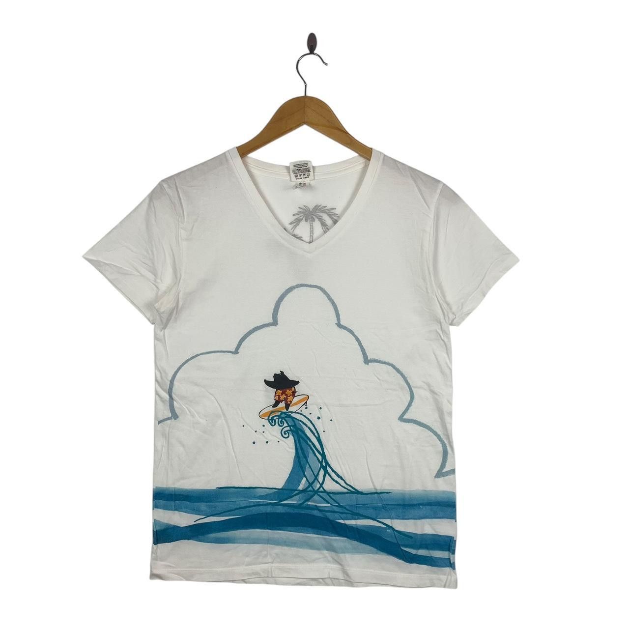 Other Ryukyu Piras Surf Ocean Wave Surfing Cartoon Tee