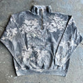 Vintage Y2k 1 4 Zip Jerzees Realtree Camo Sweatshirt