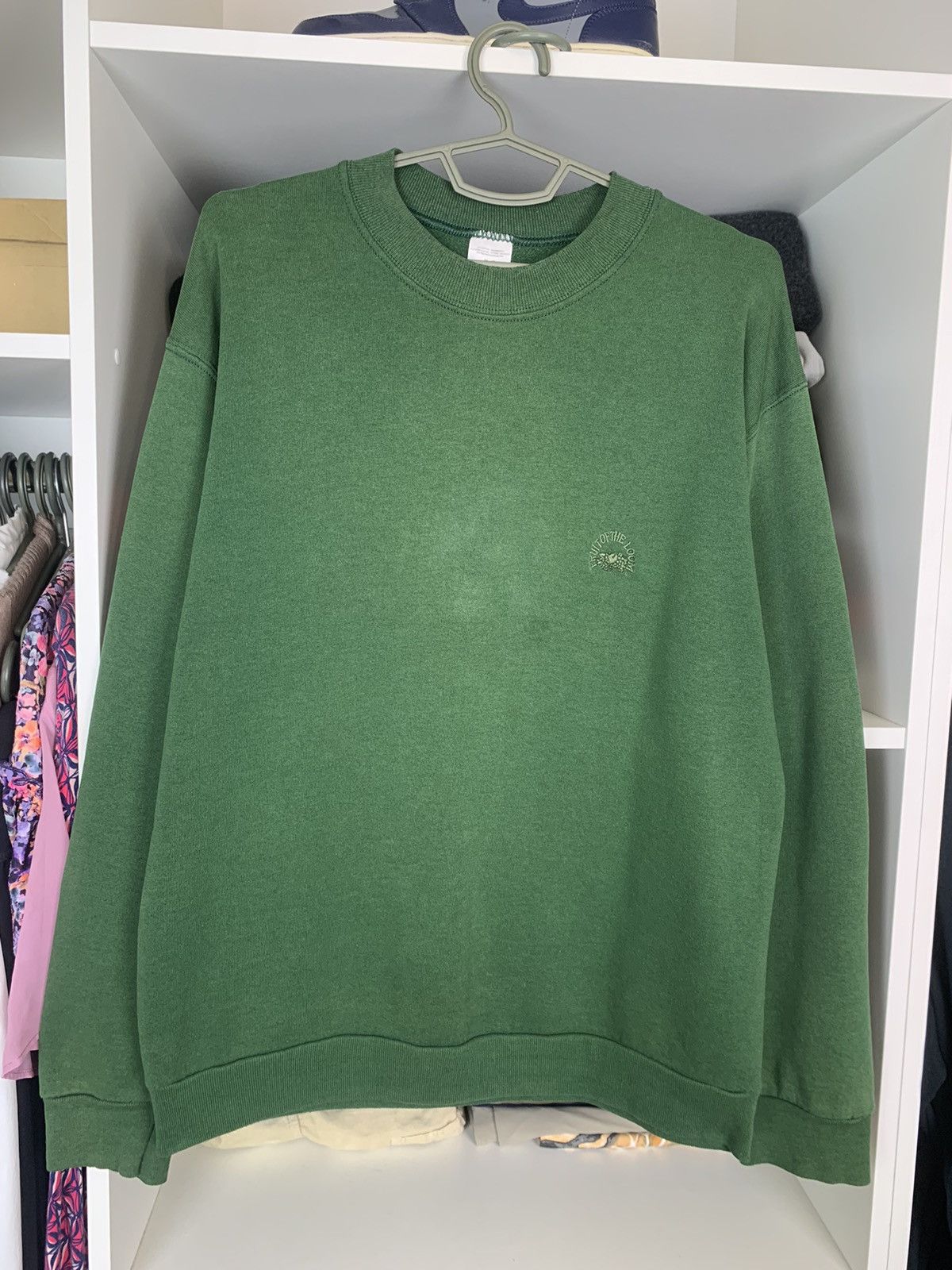 Vintage Fruit Of The Loom Faded Blank Sweatshirt