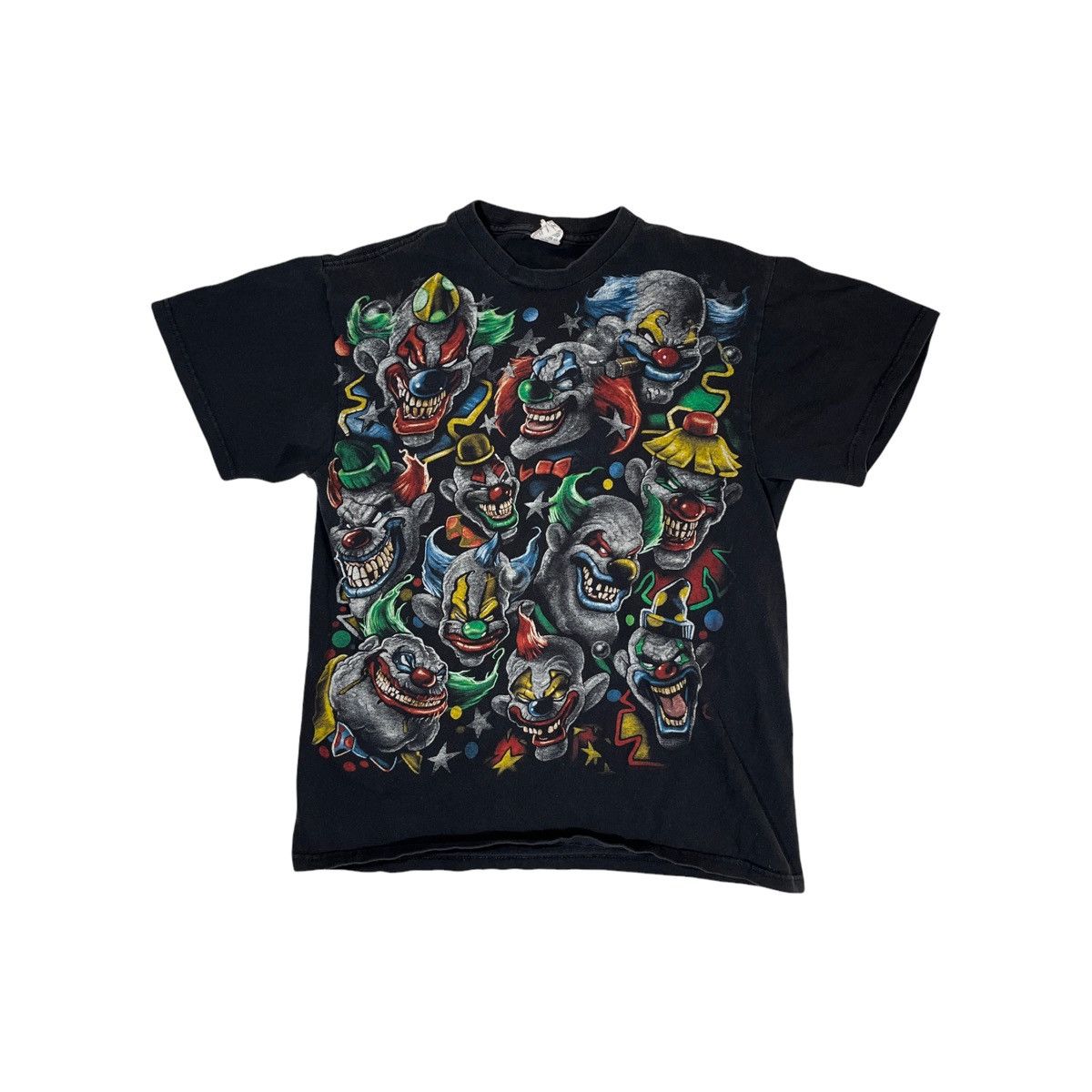 Vintage Y2k Killer Clowns Of Outer Space Tee