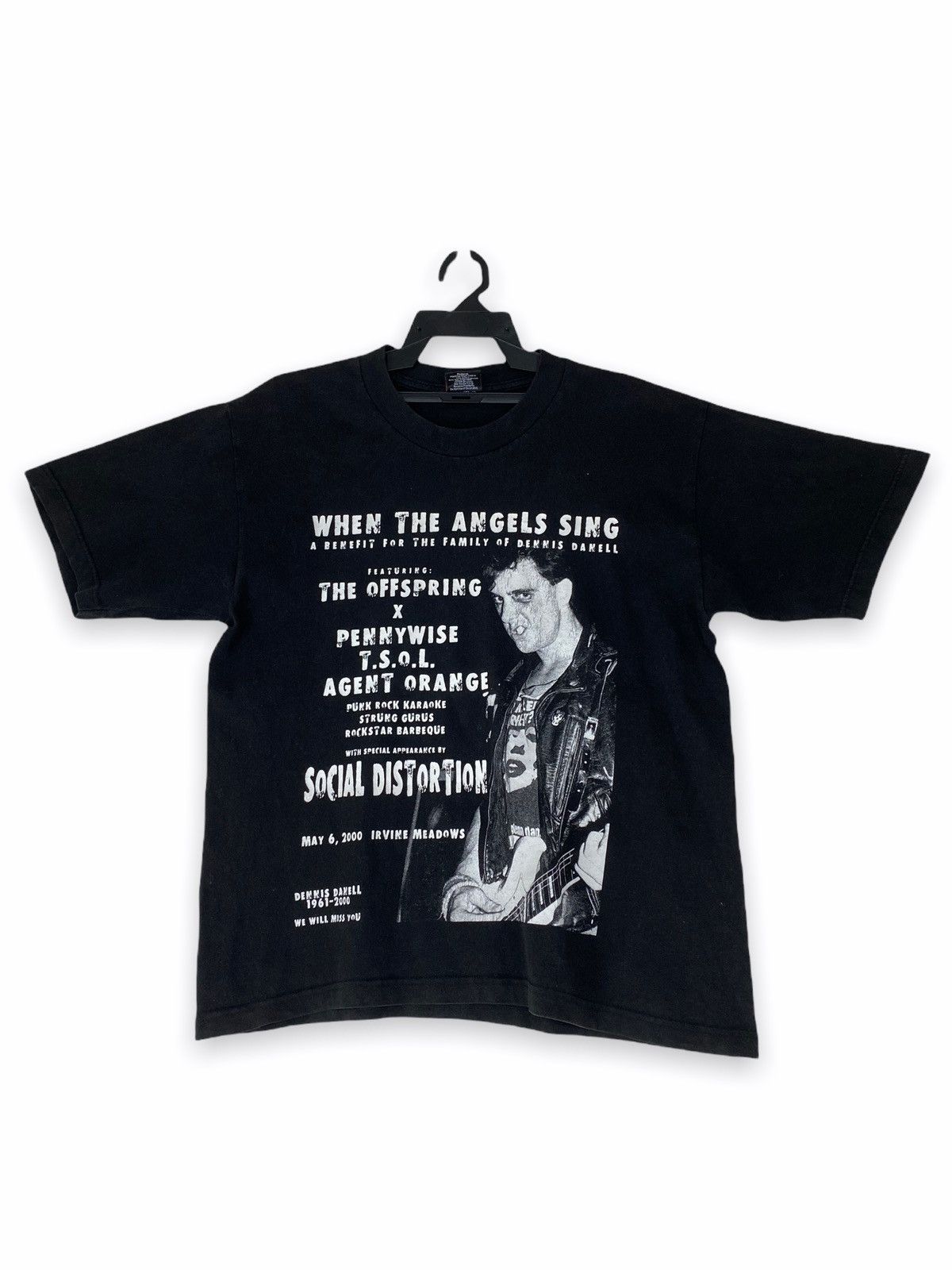 Vintage Dennis Danell Social Distortion Pennywise Offspring T-Shirts, Hoodie, Sweatshirt | FlexRushtees.com