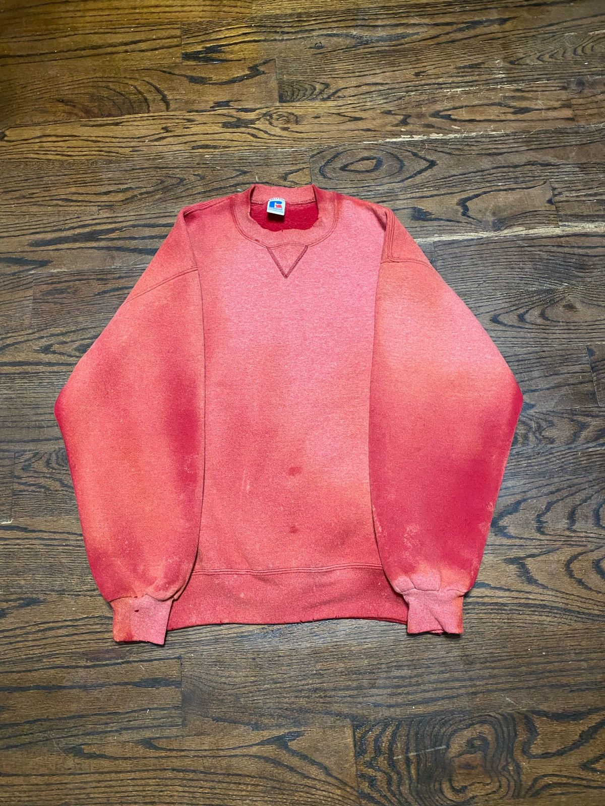 Athletic Russell Rare Sunfaded Sweater Crewneck