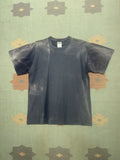 Vintage Blank T Shirt Sun Faded Navy Blue Gradient Jerzees Cotton M Hoodie, Sweatshirt | FlexRushtees.com