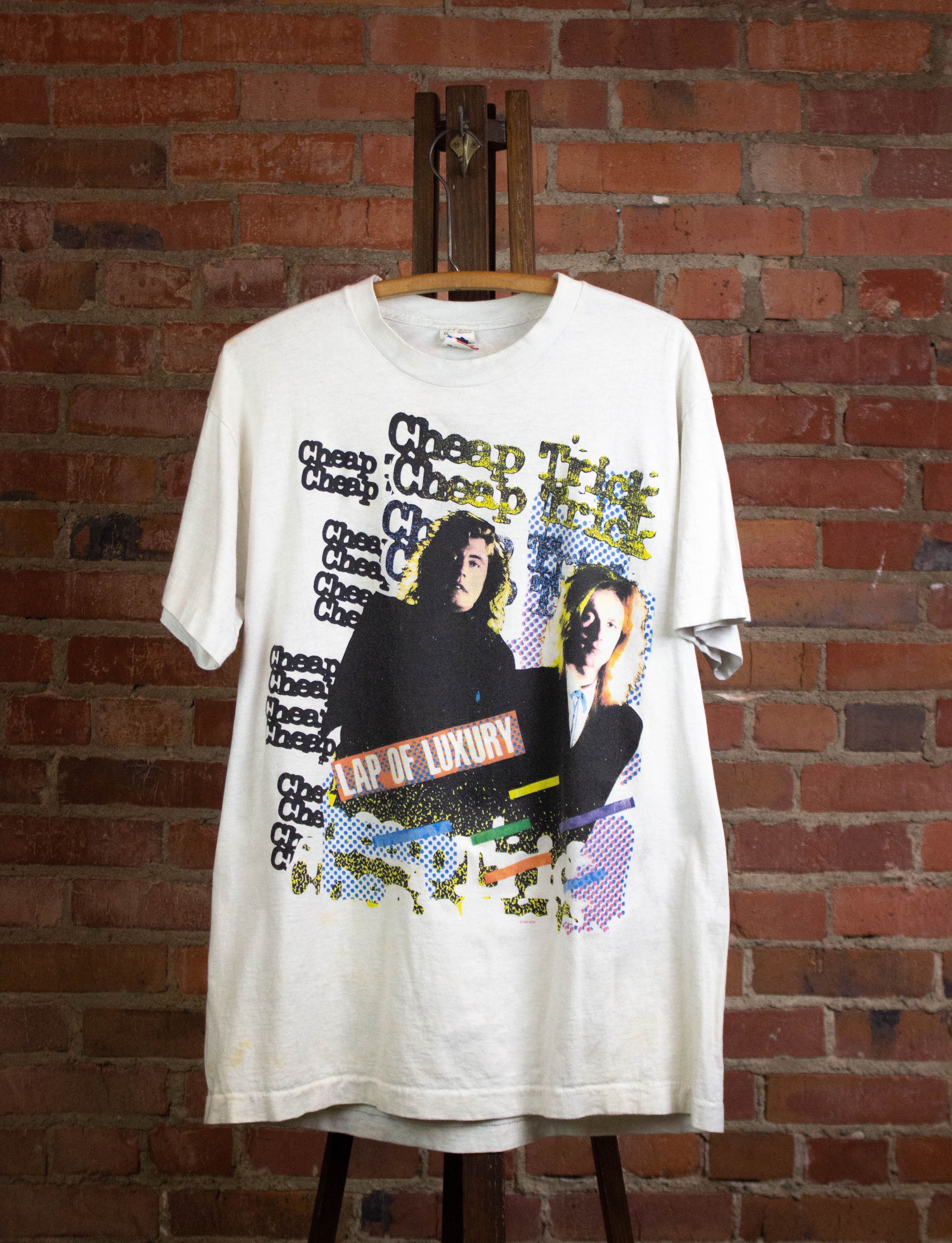 Vintage Cheap Trick 1988 Lap Of Luxury Concert T Shirt