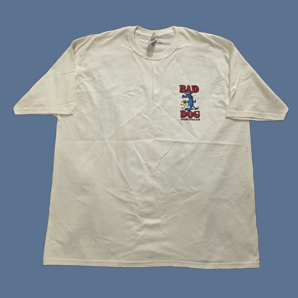 Vintage Outhouse T Shirt 2xl White Cat Funny 90s Mens Set Short Sleeve Crew Neck Graphic Pri