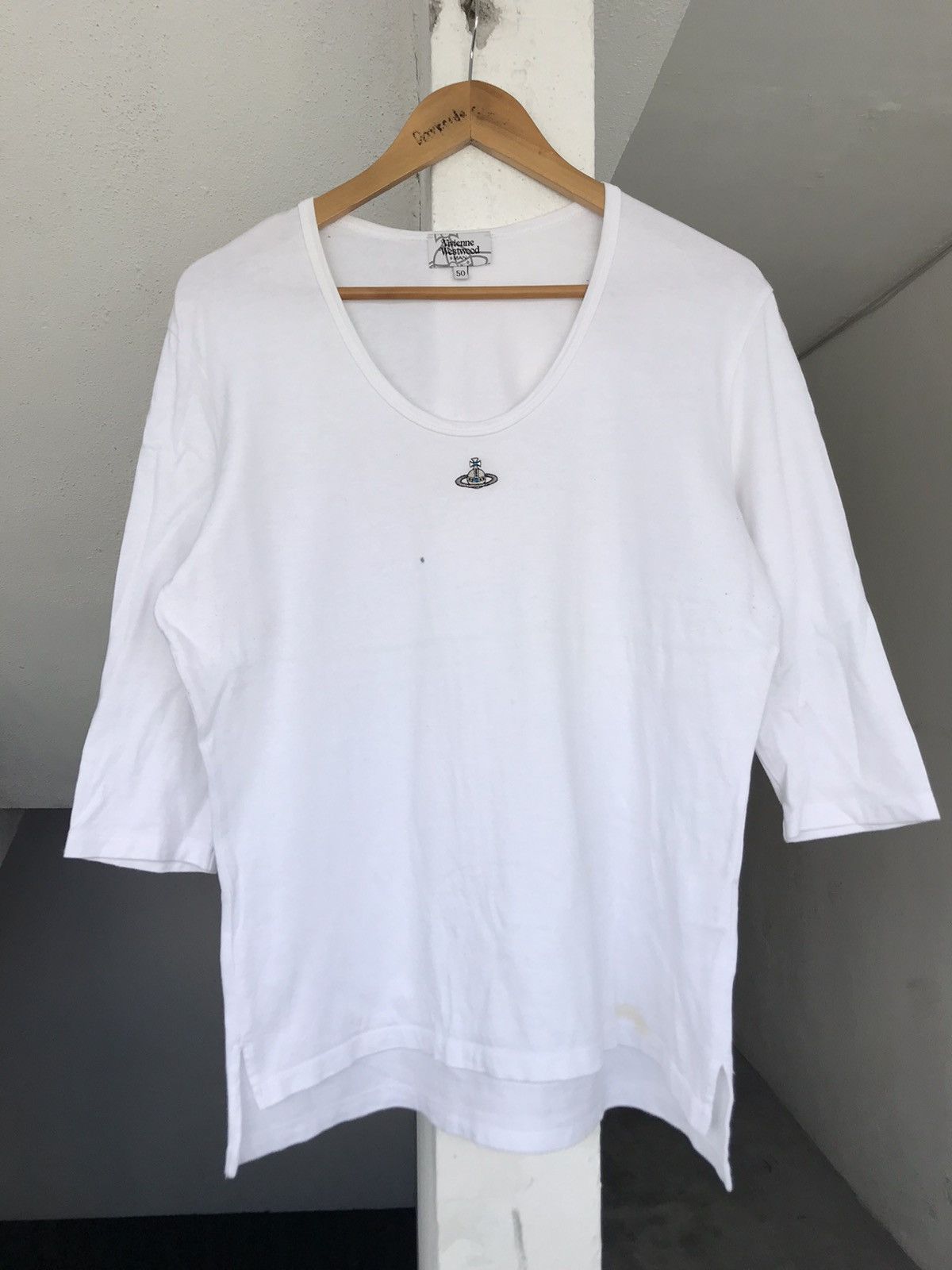 Westwood Vivienne Westwood Man Center Logo Three Quater Tee