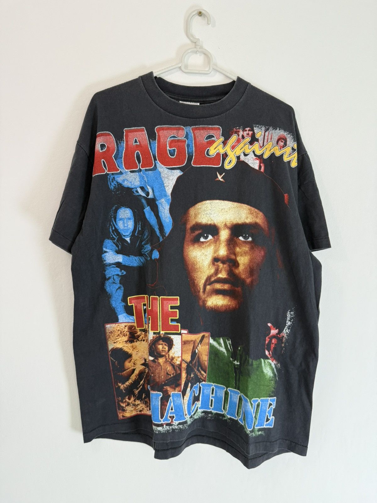 Vintage Rage Against The Machine Vintage T Shirt Merch Xl Single Hoodie, Sweatshirt | FlexRushtees.com