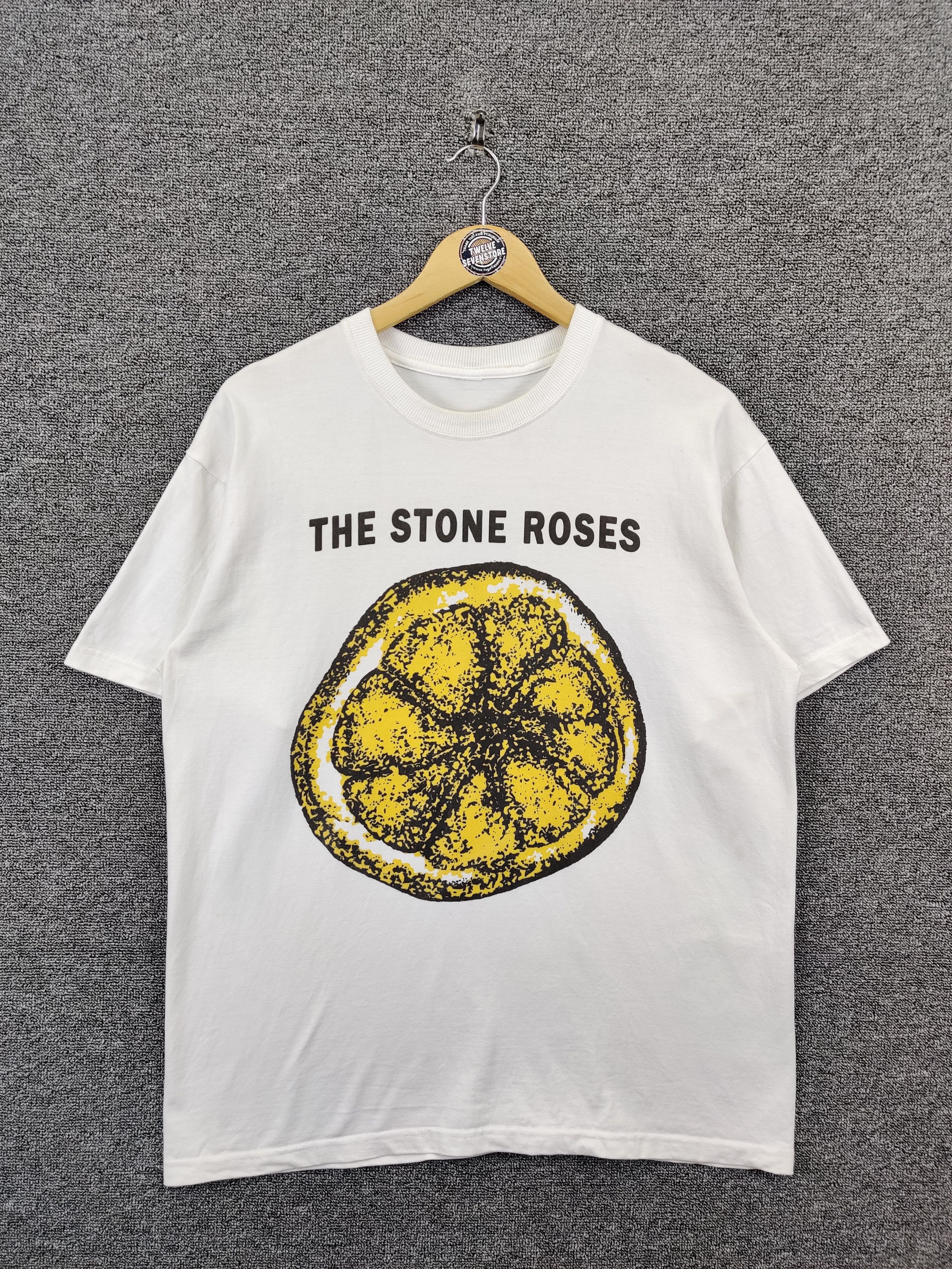 Band Tees Vintage The Stone Roses Lemon Band Tee Tshirt Hoodie, Sweatshirt | FlexRushtees.com
