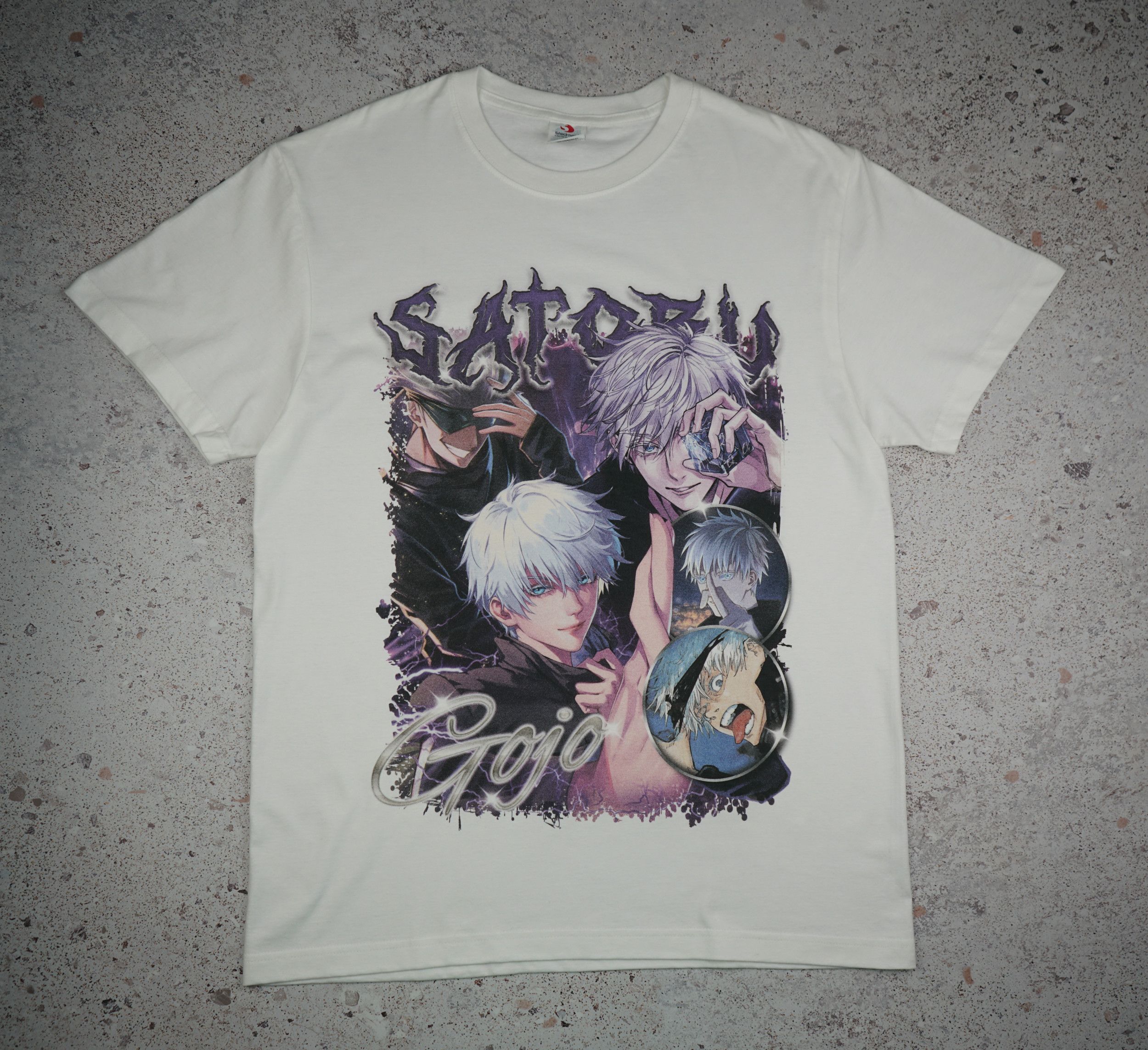 Vintage Satoru Gojo Jujutsu Kaisen T Shirt Hoodie, Sweatshirt | FlexRushtees.com