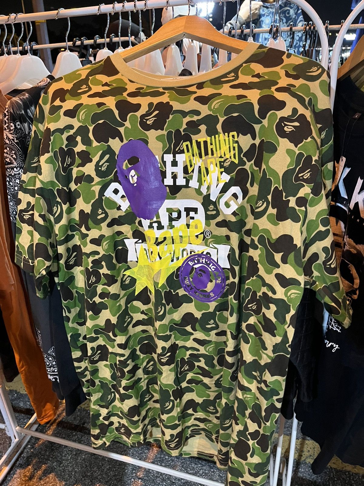 Bape Camo T-Shirts, Hoodie, Sweatshirt | FlexRushtees.com