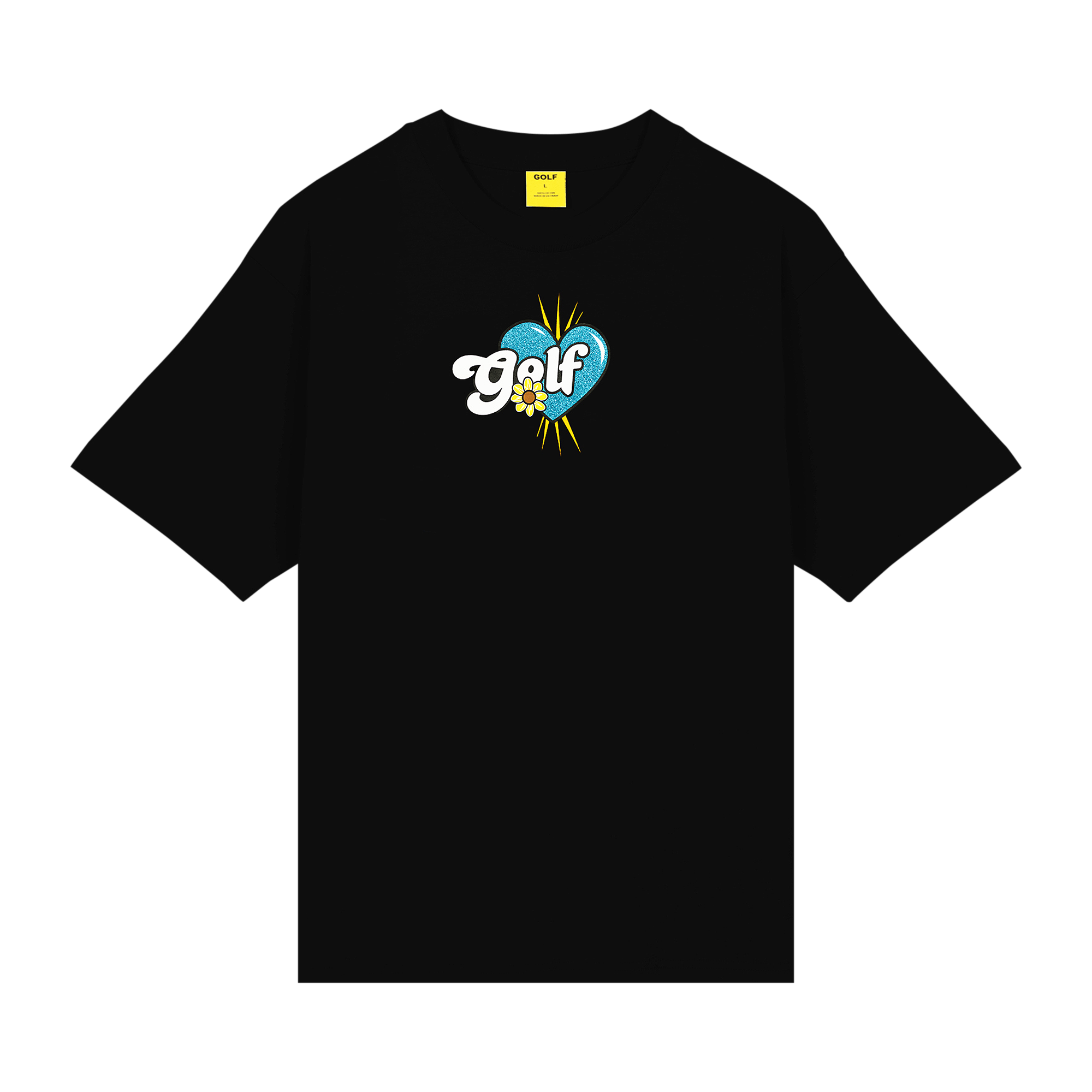 Wang Golf Wang Romeo Glitter Tee Black Hoodie, Sweatshirt | FlexRushtees.com