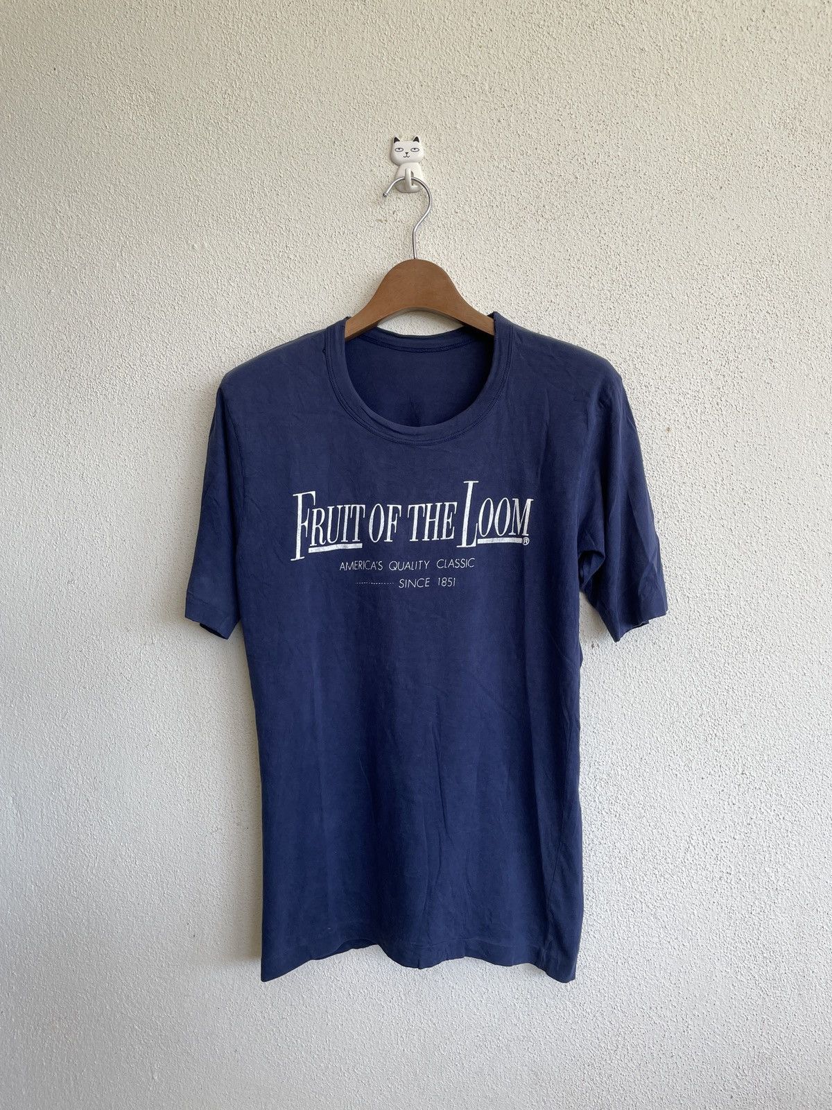 Vintage Fruit Of The Loom Distressed Tshirt