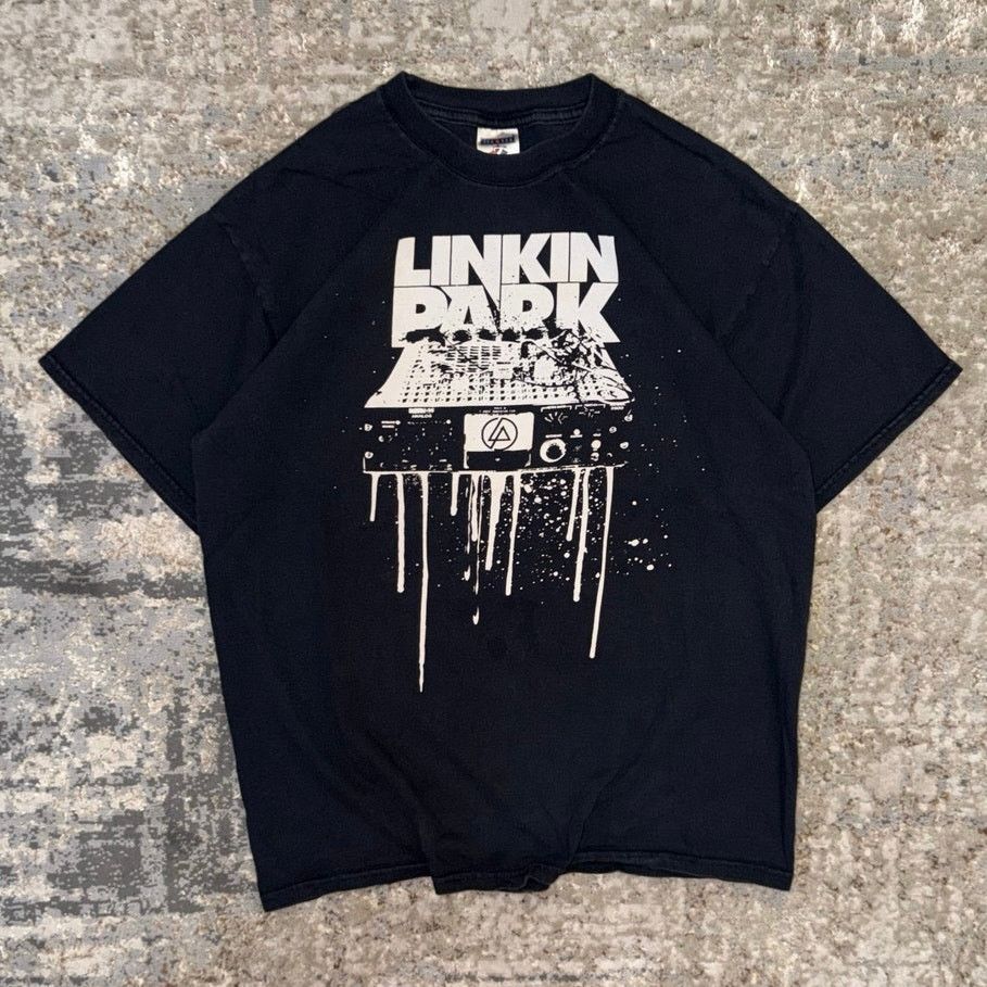 Jerzees Linkin Park Y2k Band Tee Size Mens Large Hoodie, Sweatshirt | FlexRushtees.com