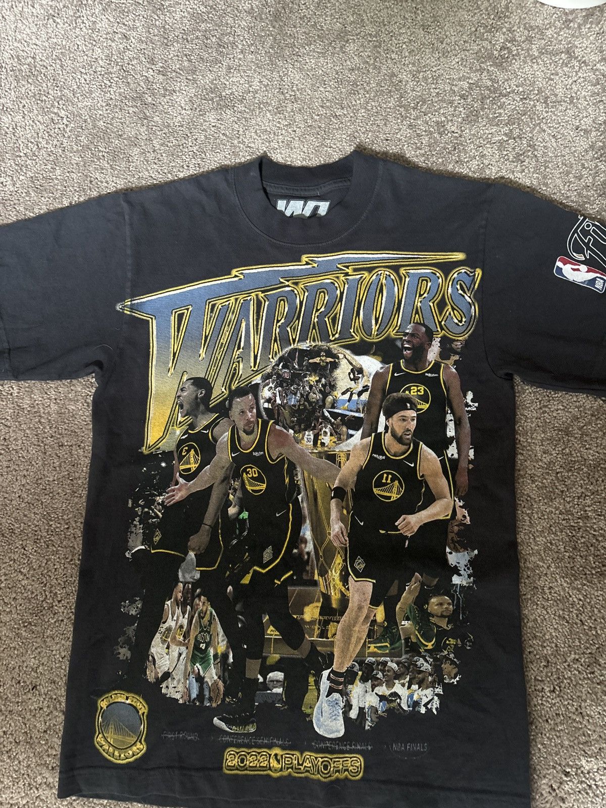 Vintage Golden State Warriors Tee 2022 Nba Champions