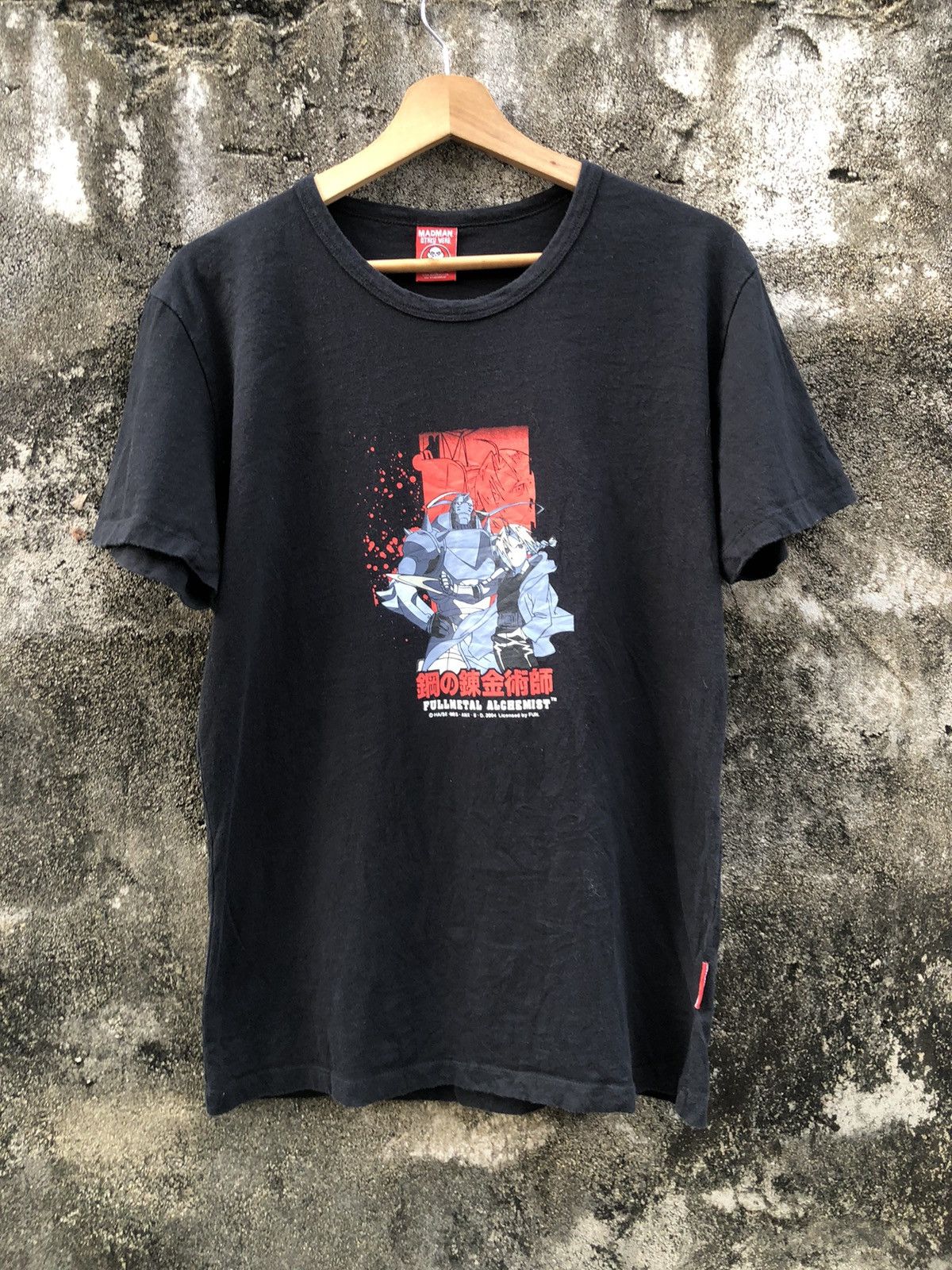 Japanese Brand X Vintage 2004 Vintage Fullmetal Alchemist Anime Japan Tshirt Hoodie, Sweatshirt | FlexRushtees.com