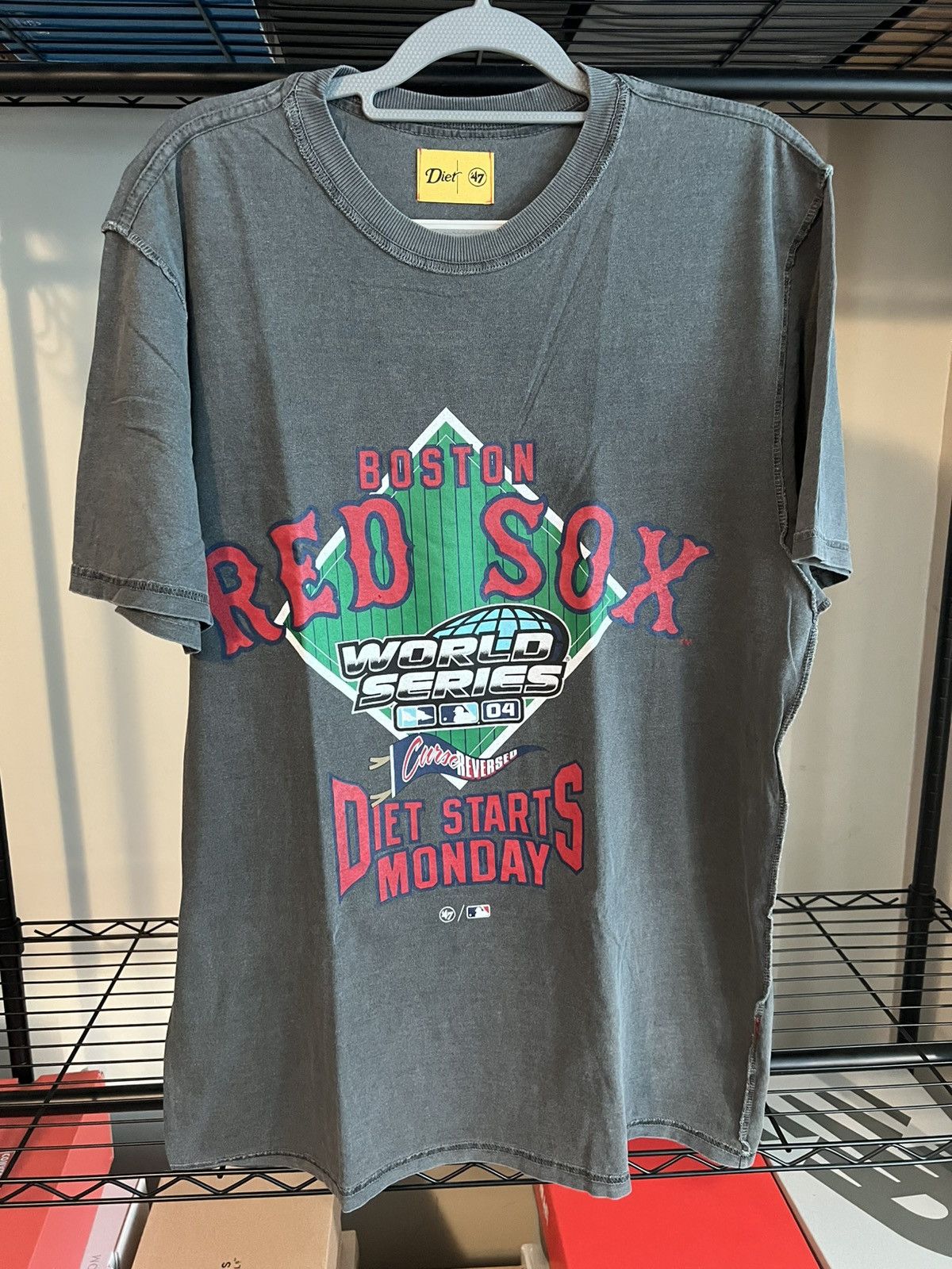 Starts Monday Diet Starts Monday Boston Red Sox Tee