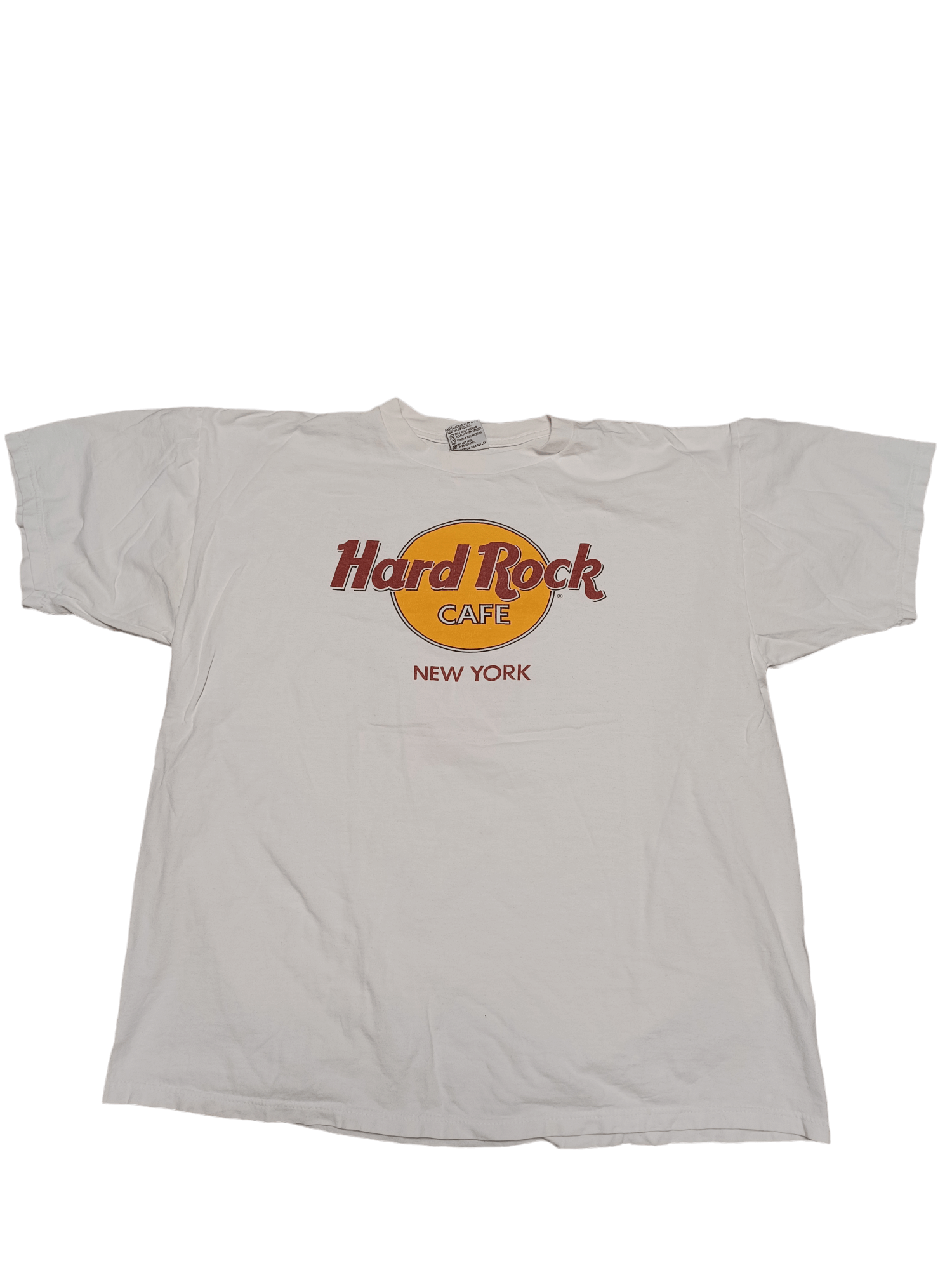 Rock Cafe Hard Rock Cafe New York Ny Made In Usa 90s Vintage Boxy Tee Hoodie, Sweatshirt | FlexRushtees.com