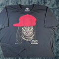 Mountain The Mountain T Shirt Mens Big Tall 5xl Black Cat Graphic Print Crew Neck Short Sleeve