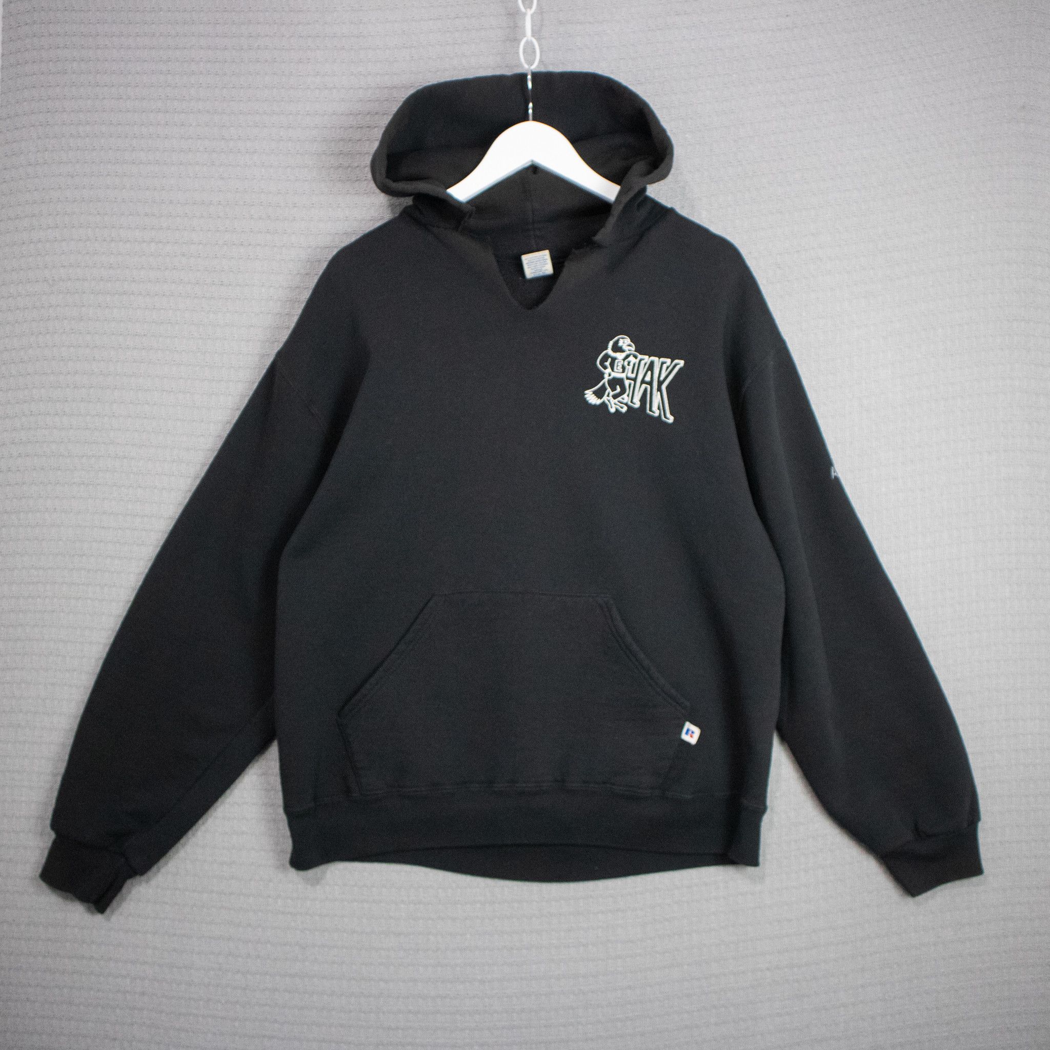 Vintage 90 S Russell Athletic Custom Cut Hak Cotton Hoodie
