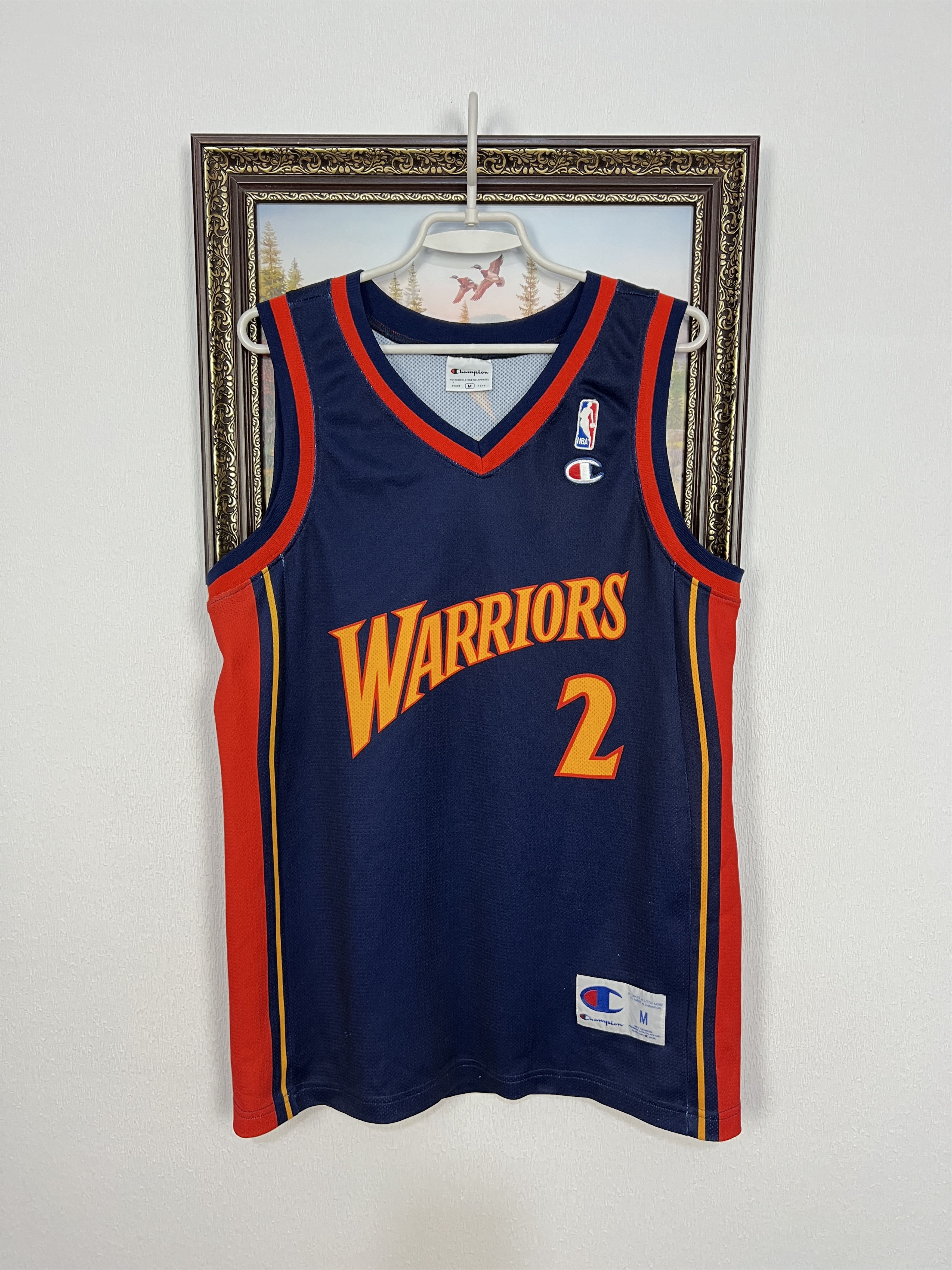 Vintage Champion Golden State Warriors Jersey Nba 2 Pietrus