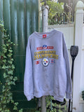 Vintage Y2k Steelers Conference Champions Crewneck T-Shirts, Hoodie, Sweatshirt | FlexRushtees.com