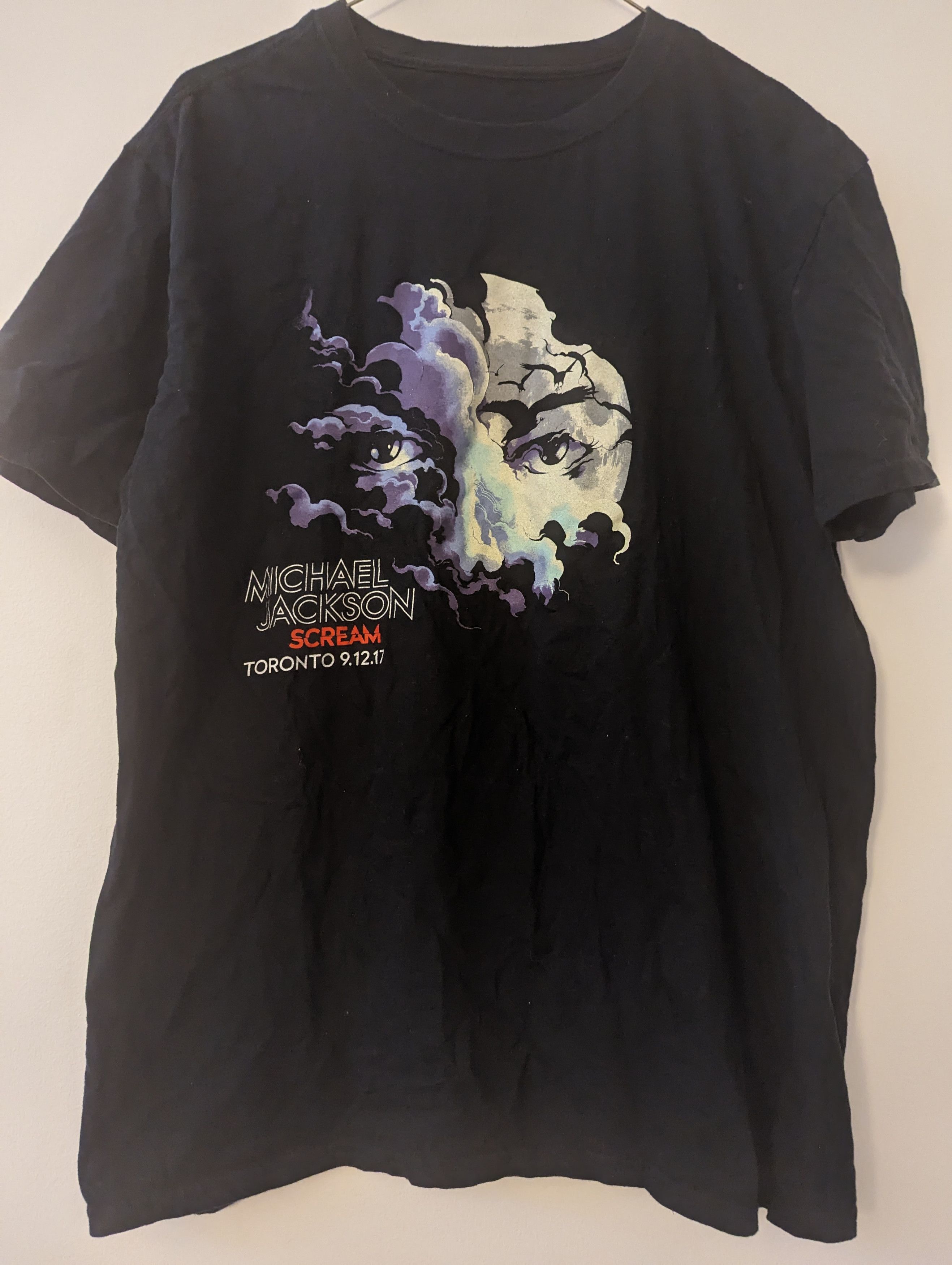 Jackson Michael Jackson Scream Tour Toronto 2017 T Shirt