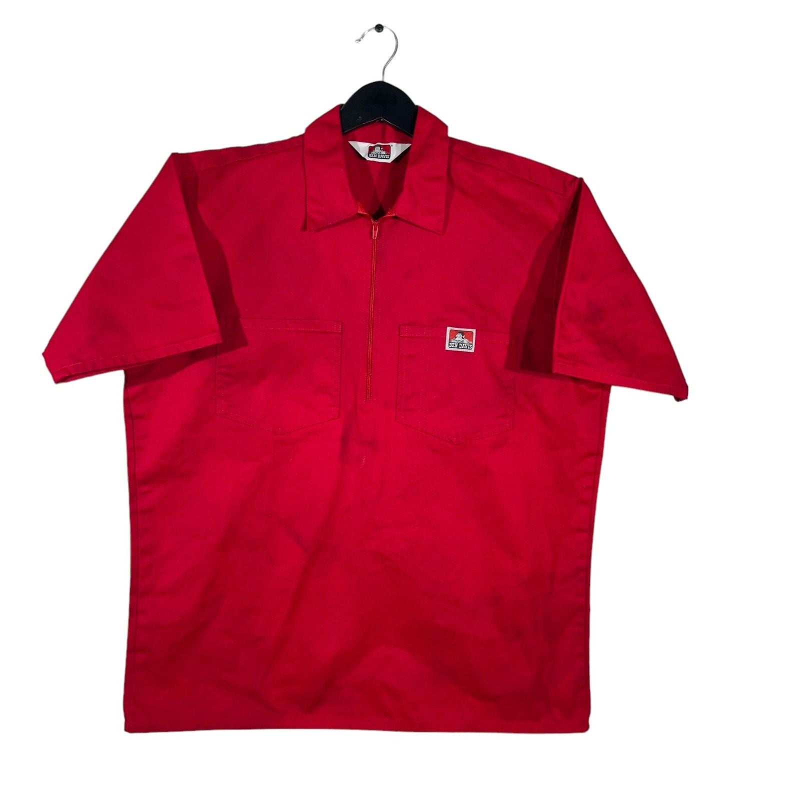 Davis Vintage Ben Davis 1 4 Zip Work Shirt