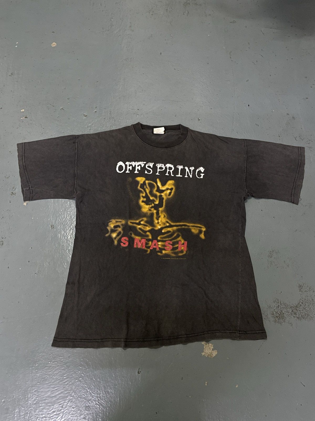 Brockum X Vintage Vintage 1994 The Offspring Cover Album Smash Band Tees Hoodie, Sweatshirt | FlexRushtees.com