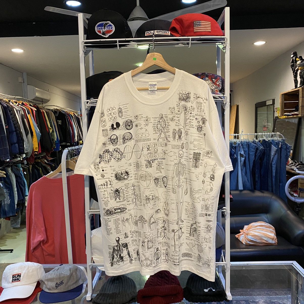 Rap Tees X Vintage Vintage Blinded By Science Testanswer T Shirt Science Museum Hoodie, Sweatshirt | FlexRushtees.com