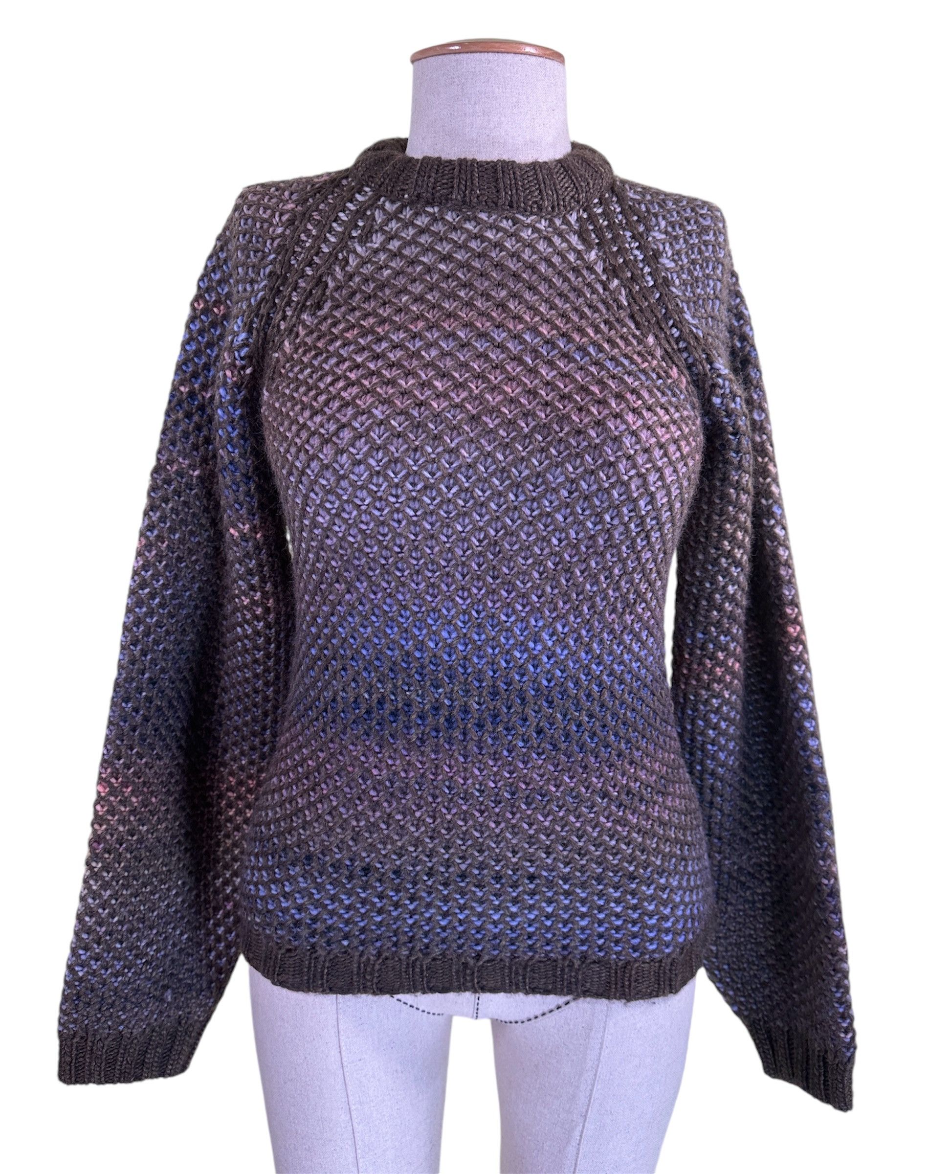 Henrik Vibskov Gradient Effect Crochet Knit Jumper