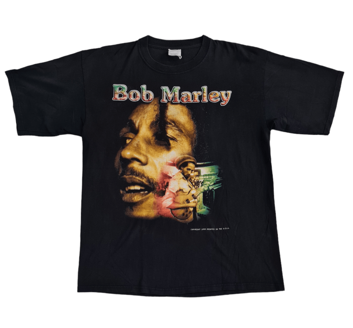 Rap Tees X Vintage Vintage 1999 Bob Marley Hoodie, Sweatshirt | FlexRushtees.com