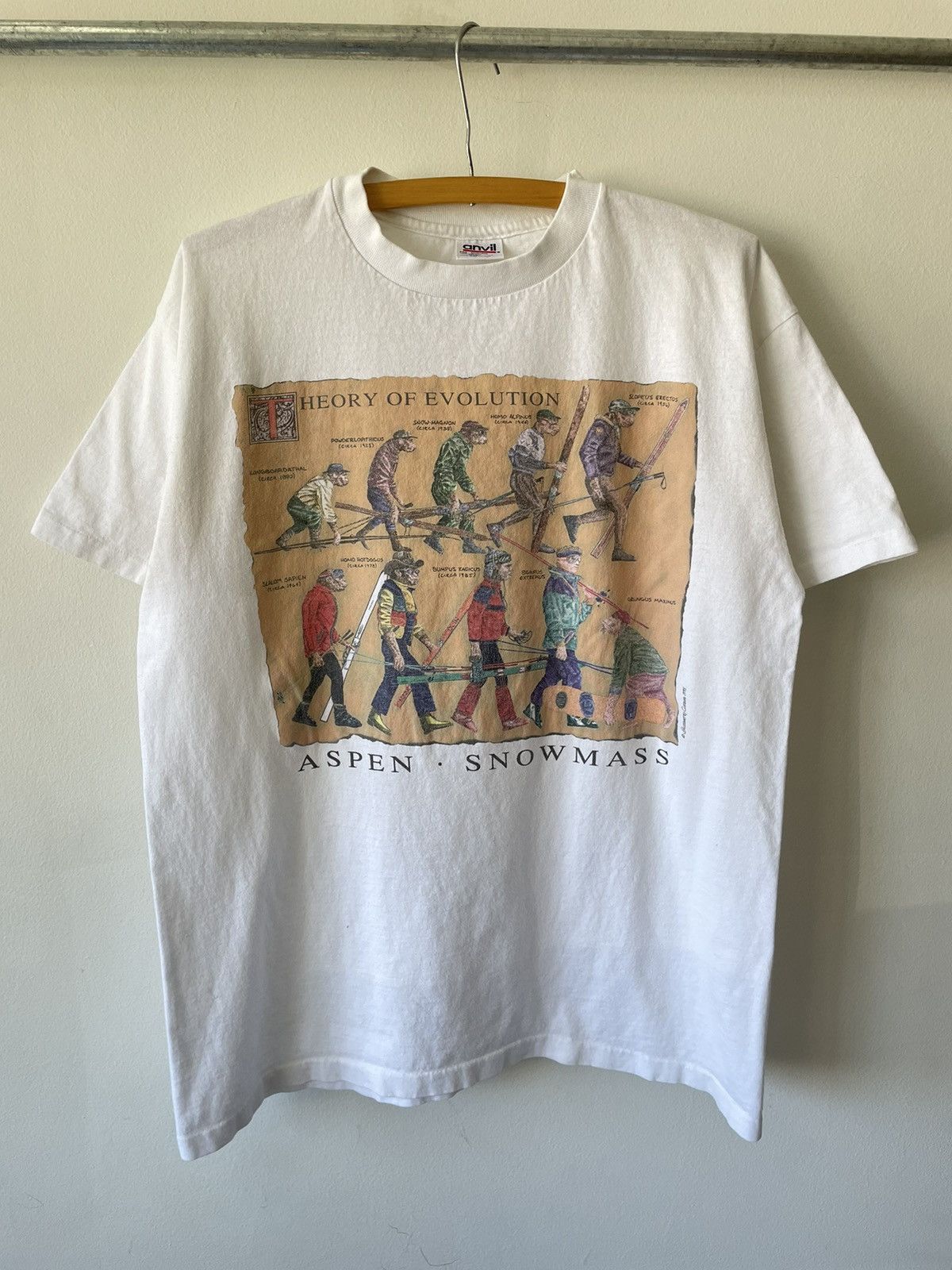 Vintage 1995 Aspen Snowboard Evolution Tee