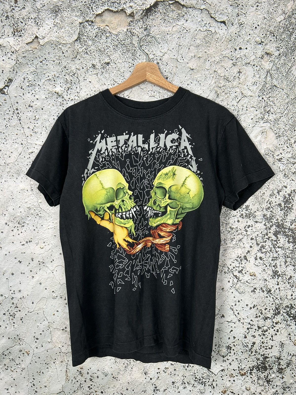 Band Tees Vintage Metallica Rock Band Tee Pushead Metal Rare Hoodie, Sweatshirt | FlexRushtees.com