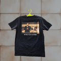 Shoe Palace Men T Shirt Black Graphic Print Crew Neck Short Sleeve L Size Cotton Casual Shirt Hoodie, Sweatshirt