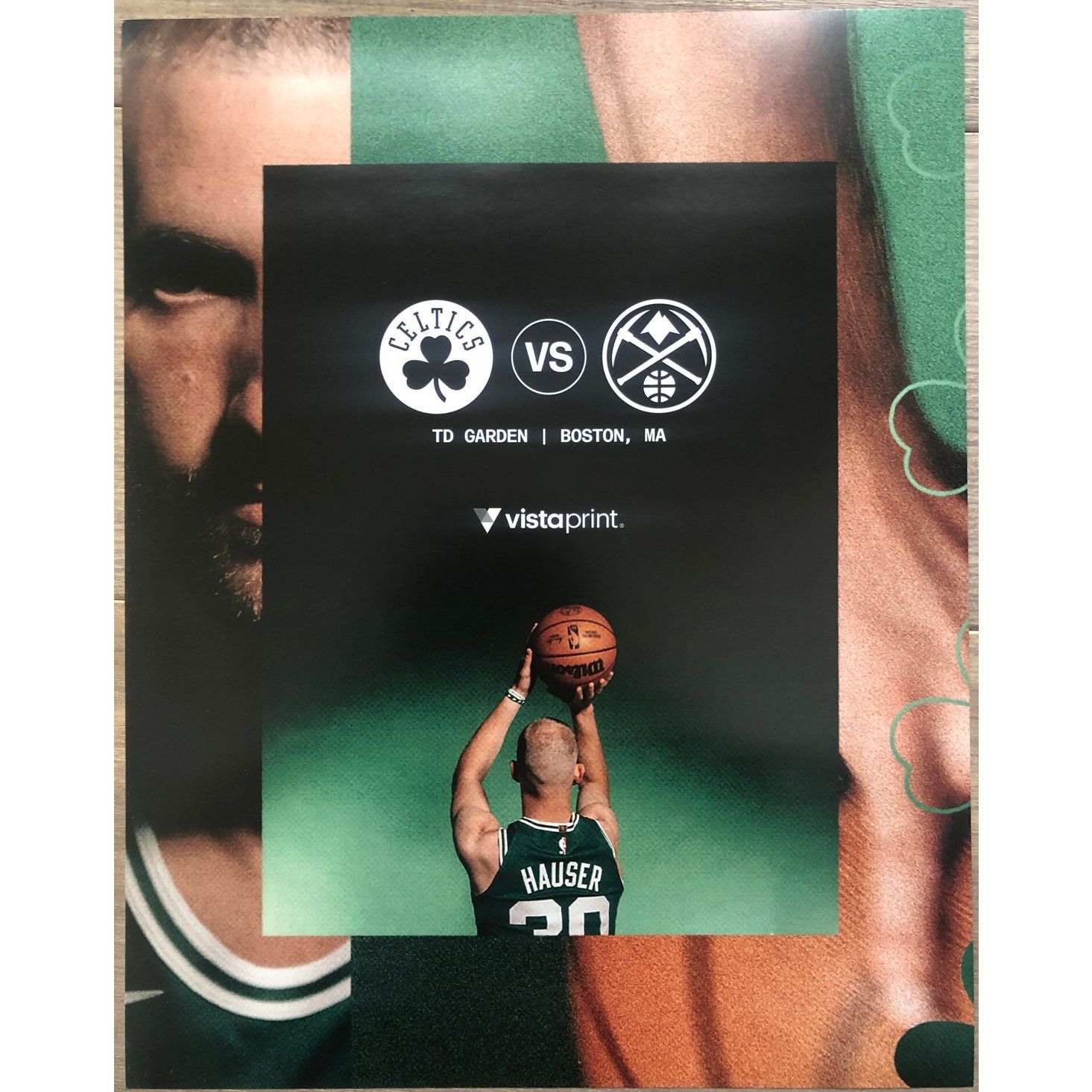 Nba Boston Celtics V Denver Nuggets 1 7 26 Lineup Poster Hauser T-Shirts, Hoodie, Sweatshirt | AU16VibeMintTees.com