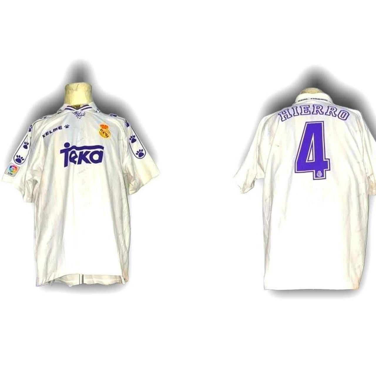 Other Real Madrid Spain 1994 1995 1996 Home Kelme Shirt Jersey