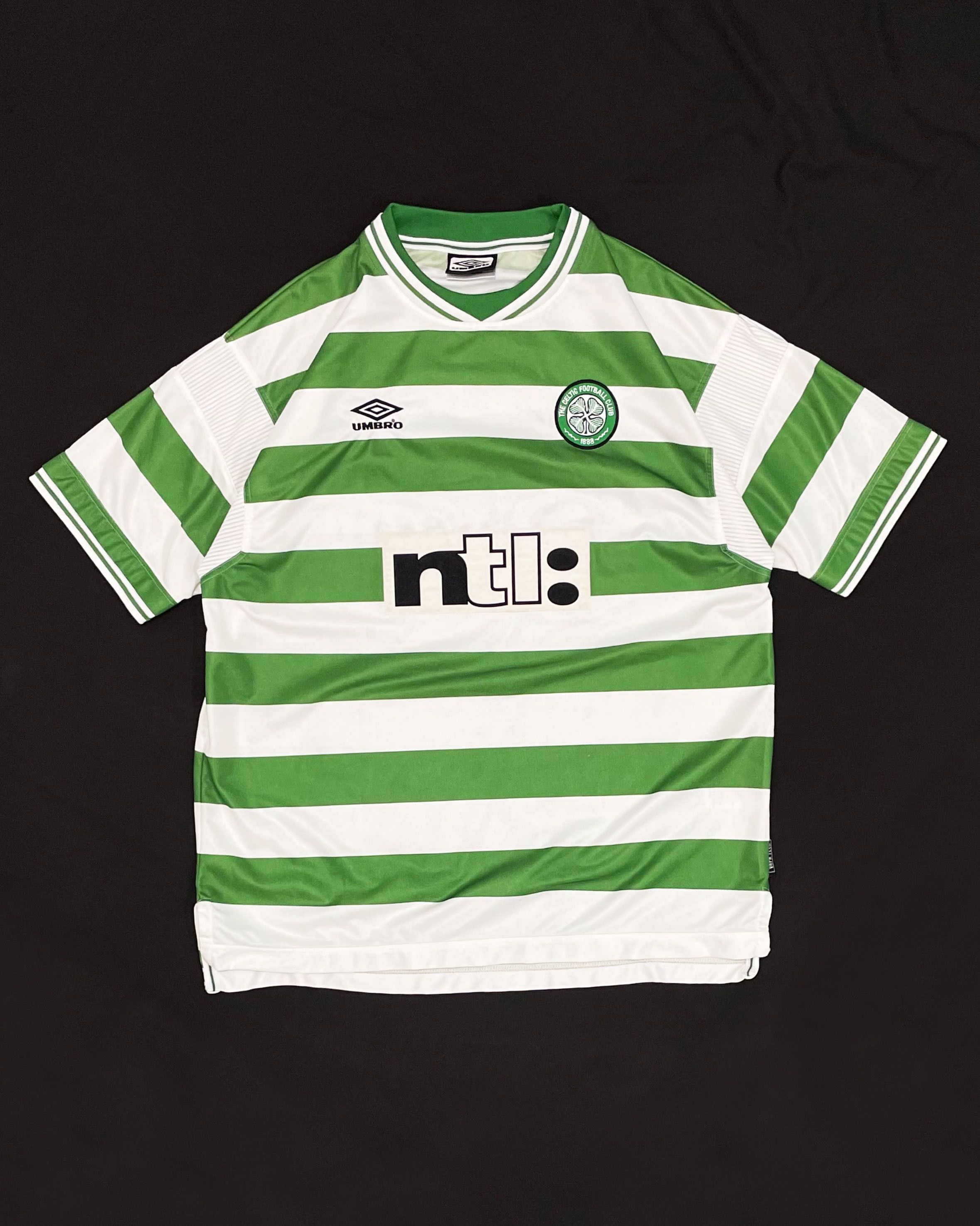 Umbro Celtic Home Kit 1999 2000 2001 T-Shirts, Hoodie, Sweatshirt | FlexRushtees.com