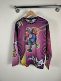 Vintage Space Tribe Mad Tribe Rocket Power Psychedelic Design