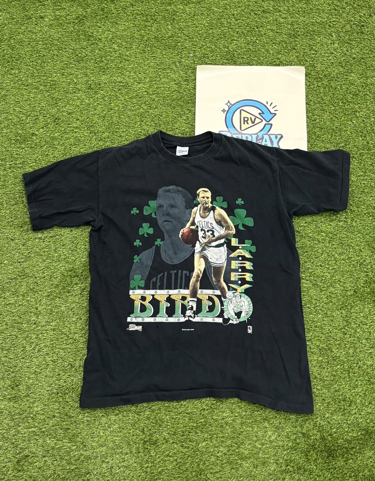Salem Sportswear Vintage Rare Salem Larry Bird Boston Celtics Tee Hoodie, Sweatshirt | FlexRushtees.com