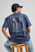 Sant Miquel T-Shirt Dome Blue