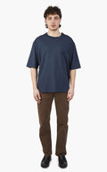 Lemaire Boxy T Shirt Dark Sapphire Xs Hoodie, Sweatshirt | FlexRushtees.com